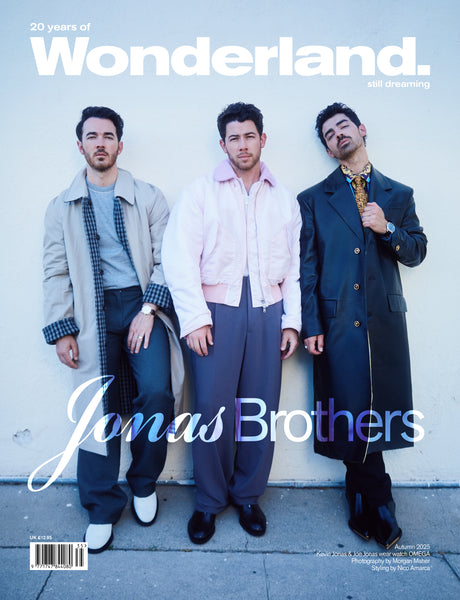 The Jonas Brothers Cover Wonderland’s 20th Anniversary Issue