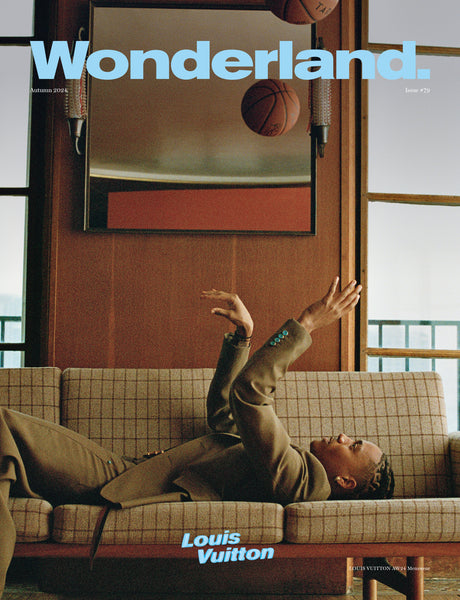 LOUIS VUITTON covers Wonderland's Autumn issue 2024