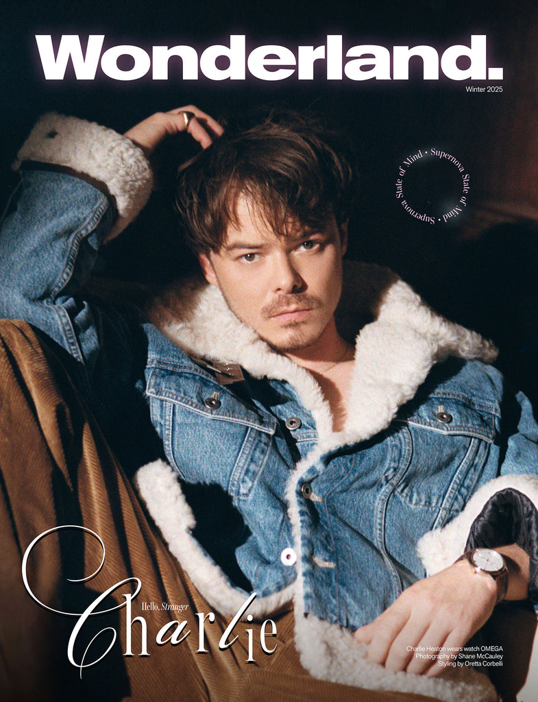 Pre-order: Charlie Heaton Covers Wonderland’s Winter 25 Issue