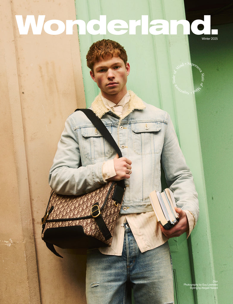Jasper Hodges Covers Wonderland’s Winter 25 Issue In Dior Men
