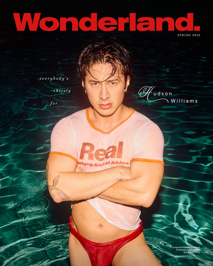 Pre-order: Hudson Williams Covers Wonderland’s Spring 26 Issue