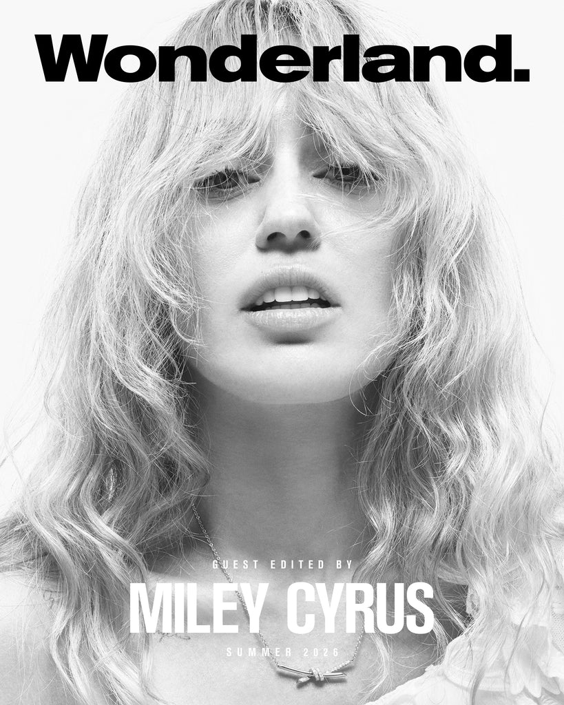 Miley Cyrus Covers Wonderland’s Summer 26 Issue Wearing Tiffany & Co