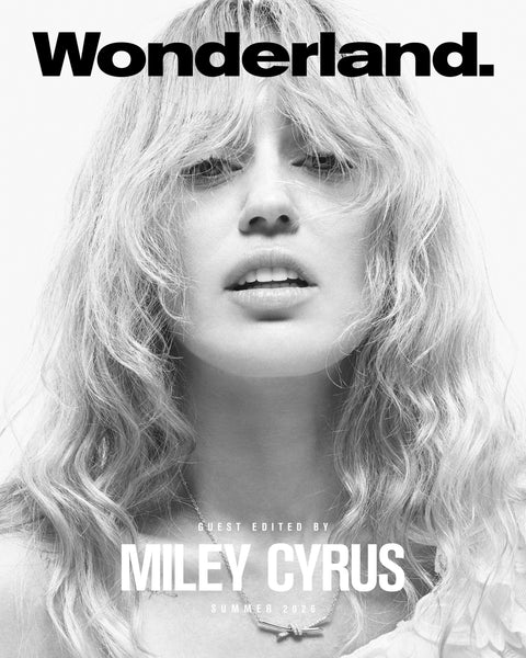 Miley Cyrus Covers Wonderland’s Summer 26 Issue Wearing Tiffany & Co